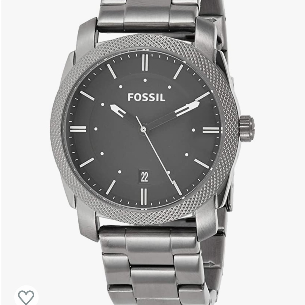 Men's Machine Stainless Steel Quartz Watch